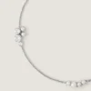 Crystal Pearl Short Necklace in Metal, Crystals and Pearls Crystal Pearl Short Necklace in Metal, Crystals and Pearls
