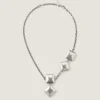 Deconstructed Crystals Necklace in Metal and Crystals Deconstructed Crystals Necklace in Metal and Crystals