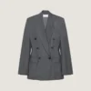 Double-Breasted Jacket in Wool