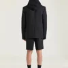 Double Pleat Bermuda Shorts in Wool