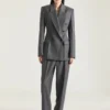 Double Pleat Pants in Wool Double Pleat Pants in Wool