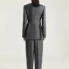 Double Pleat Pants in Wool Double Pleat Pants in Wool