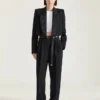 Double Pleat Pants in Wool Double Pleat Pants in Wool