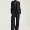 Double Pleat Pants in Wool and Mohair Double Pleat Pants in Wool and Mohair