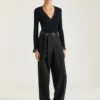 Double Pleat Pants in Wool and Mohair Double Pleat Pants in Wool and Mohair