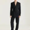 Doubled Breasted Jacket in Wool Twill Doubled Breasted Jacket in Wool Twill