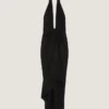 Draped Dress in Wool Draped Dress in Wool
