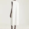 Dress in Crepe Cady with Cape