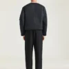 Multi Zip Trousers in Wool Crepe Multi Zip Trousers in Wool Crepe