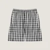 Gingham Bermuda Shorts in Cotton Gingham Bermuda Shorts in Cotton