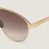 Givenchy Bold Sunglasses in Metal