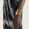 Givenchy Tape Cuff in Metal and Enamel Givenchy Tape Cuff in Metal and Enamel