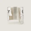 Givenchy Tape Cuff in Metal and Enamel Givenchy Tape Cuff in Metal and Enamel