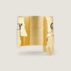 Givenchy Tape Cuff in Metal and Enamel Givenchy Tape Cuff in Metal and Enamel