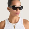 Givenchy Tape Necklace in Metal and Enamel Givenchy Tape Necklace in Metal and Enamel