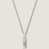 Givenchy Tape Necklace in Metal and Enamel Givenchy Tape Necklace in Metal and Enamel