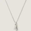 Givenchy Tape Necklace in Metal and Enamel Givenchy Tape Necklace in Metal and Enamel