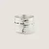 Givenchy Tape Ring in Metal and Enamel Givenchy Tape Ring in Metal and Enamel