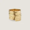 Givenchy Tape Ring in Metal and Enamel Givenchy Tape Ring in Metal and Enamel