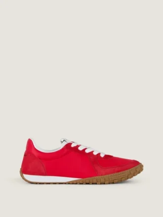 Glide Sneakers in Nylon and Suede