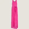 Halterneck Draped Dress in Jersey Halterneck Draped Dress in Jersey