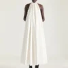 Halterneck Evening Dress in Leather Halterneck Evening Dress in Leather
