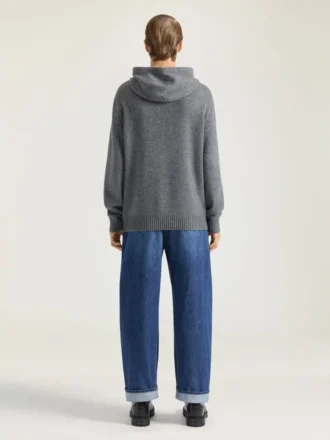 Hoodie in Cashmere Knit