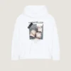 Hoodie Sweatshirt in Fleece with Archive Print Hoodie Sweatshirt in Fleece with Archive Print