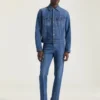 Jacket in Medium Blue Denim Jacket in Medium Blue Denim