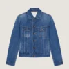 Jacket in Medium Blue Denim Jacket in Medium Blue Denim