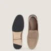 Label Loafers in Suede Label Loafers in Suede