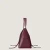 Large the Snatch Bag in Grained Leather Large the Snatch Bag in Grained Leather