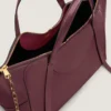 Large the Snatch Bag in Grained Leather Large the Snatch Bag in Grained Leather