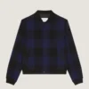 Light Blouson in Checked Jacquard Light Blouson in Checked Jacquard