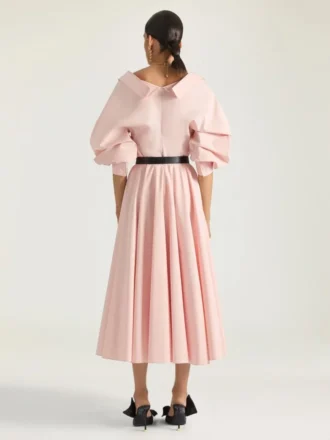 Slashed Shirt in Poplin