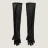 Long Gloves in Nappa Leather Long Gloves in Nappa Leather