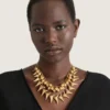 Lucky Charms Multi-Row Necklace in Metal Lucky Charms Multi-Row Necklace in Metal