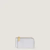 Lucky Charms Zipped Card Holder in Box Leather