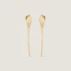 Maple Seed Earrings in Metal Maple Seed Earrings in Metal