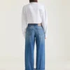 Medium Blue Turn-Up Jeans Medium Blue Turn-Up Jeans
