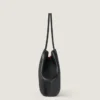 Medium Facet Tote Bag in Grained Leather Medium Facet Tote Bag in Grained Leather