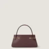Medium Pinch Bag in Grained Leather Medium Pinch Bag in Grained Leather
