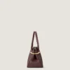 Medium Pinch Bag in Grained Leather Medium Pinch Bag in Grained Leather