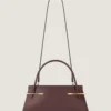 Medium Pinch Bag in Grained Leather Medium Pinch Bag in Grained Leather