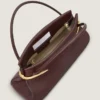 Medium Pinch Bag in Grained Leather Medium Pinch Bag in Grained Leather