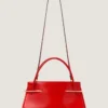 Medium Pinch Bag in Leather