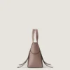 Medium the Snatch Bag in Grained Leather