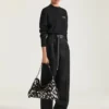 Medium Voyou Bag in Pony Effect Leather with Animal Print Medium Voyou Bag in Pony Effect Leather with Animal Print