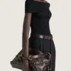Medium Voyou Bag Shiny Leather Medium Voyou Bag Shiny Leather