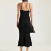 Midi Dress in Openwork Knit Midi Dress in Openwork Knit